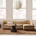 Kaufman Leather 2-Piece Chaise Sectional (105.5")