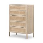 Yvette Woven 5-Drawer Dresser (33")