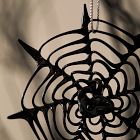 Glass Spiderweb Ornament