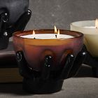 Spooky Hand Filled Glass Candles