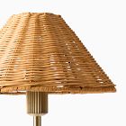 Beatrix Table Lamp (24&quot;) - Wicker Shade