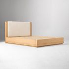 Berkely Wood &amp; Upholstered Bed