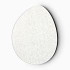 Fenny Antiqued Frameless Tear Drop Wall Mirrors