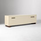 Shea High-Gloss Enameled Lacquer Media Console (72")