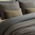 Silk Woven Geo Pillow Cover