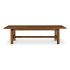 Gotham Rectangle Solid Wood Dining Table (88"&ndash;109")