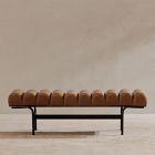 Rodney Leather Bench (55")