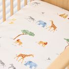 Safari Crib Fitted Sheet