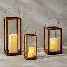 Simple Mango Wood Lanterns