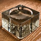 Cast Glass Pillar Holders