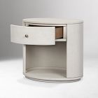 Sarafina Oval Open Shelf Nightstand (26")