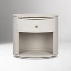 Sarafina Oval Open Shelf Nightstand (26")