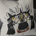 Witches Brewing Pillow Cover
