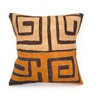 Woven Kuba Cloth Pillow Cover