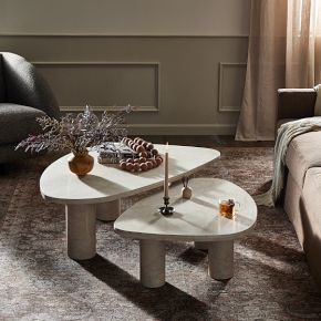 Zaccai Marble Nesting Coffee Tables (36