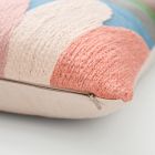 Crewel Banana Leaves Pillow Cover