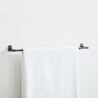 Mid-Century Contour Bathroom Hardware &ndash; Dark Bronze