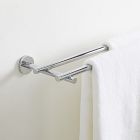 Modern Overhang Bathroom Hardware - Chrome