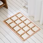 Modern Tufted Tile Bath Mat