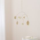 Brass Flora &amp; Fauna Mobile