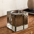 Cast Glass Pillar Holders