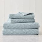 Diagonal Ribbed Towels