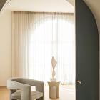 Custom Size Sheer European Flax Linen Curtain - Natural Flax