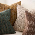 Abstract Linear Chenille Pillow Cover