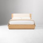 Berkely Wood &amp; Upholstered Bed