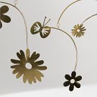 Brass Flora &amp; Fauna Mobile
