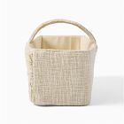 Contrast Textured Diaper Caddy