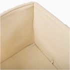 Contrast Textured Square Utility Bin