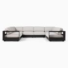 Telluride Aluminum Outdoor 6-Piece U-Shaped Sectional (149&quot;)