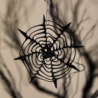 Glass Spiderweb Ornament