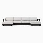 Telluride Aluminum Outdoor 4-Piece U-Shaped Sectional (149")