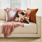 Modern Abstract Floral Pillow Cover