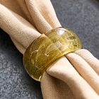 Glass Napkin Ring Sets
