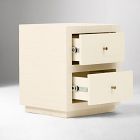 Mayson Painted Grasscloth Nightstand (18&quot;)