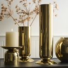 Polished Metal Vases