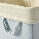 Foldover Quilted Storage Bin