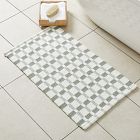 Square Ribbed Bath Mat
