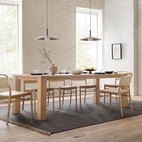 Cutler Extendable Dining Table 72–92