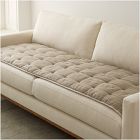 Reversible Quilted Sofa Overlay