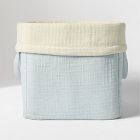Foldover Quilted Storage Bin