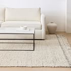 Marled Wool Textured Chunky Rug