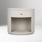 Sarafina Oval Open Shelf Nightstand (26")