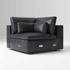 Open Box: Harmony Modular Corner - Sierra Leather Licorice