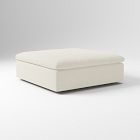 Open Box: Harmony Modular Ottoman (50") - Performance Boucle Oatmeal