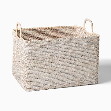 Oversized Handle Basket - 18.5"W x 18"H