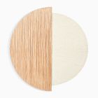 Open Box: Circular Woven Wool Wall Art (36") - Natural